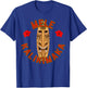 Funny Hawaiian Surf Board Merry Christmas Mele Kalikimaka T-Shirt - T-Shirt | Royal