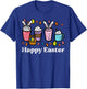 Happy Easter Coffee Bunny Latte Men Women Boys Girls Kids T-Shirt - T-Shirt | Royal