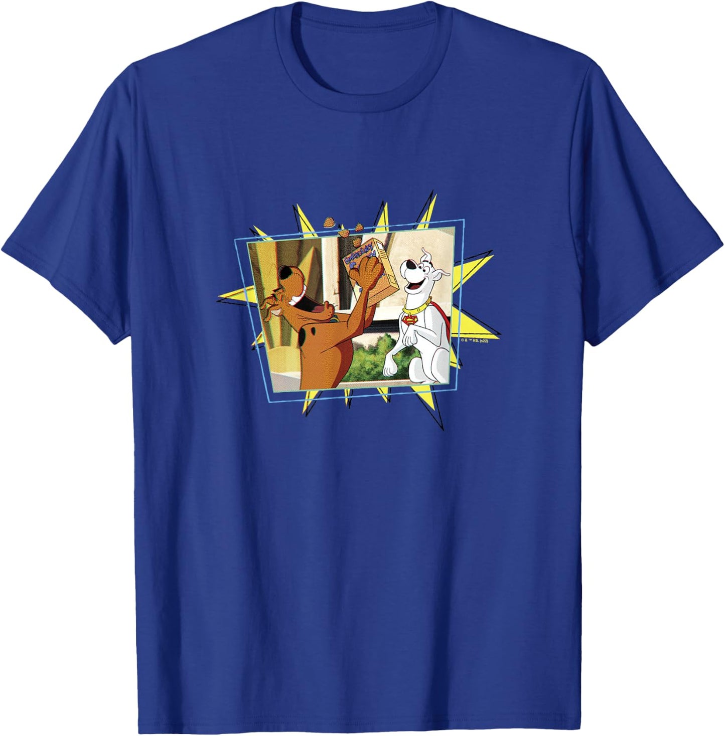 Scooby-Doo! And Krypto, Too! Scooby & Krypto Comic Snacks T-Shirt - T-Shirt | Royal