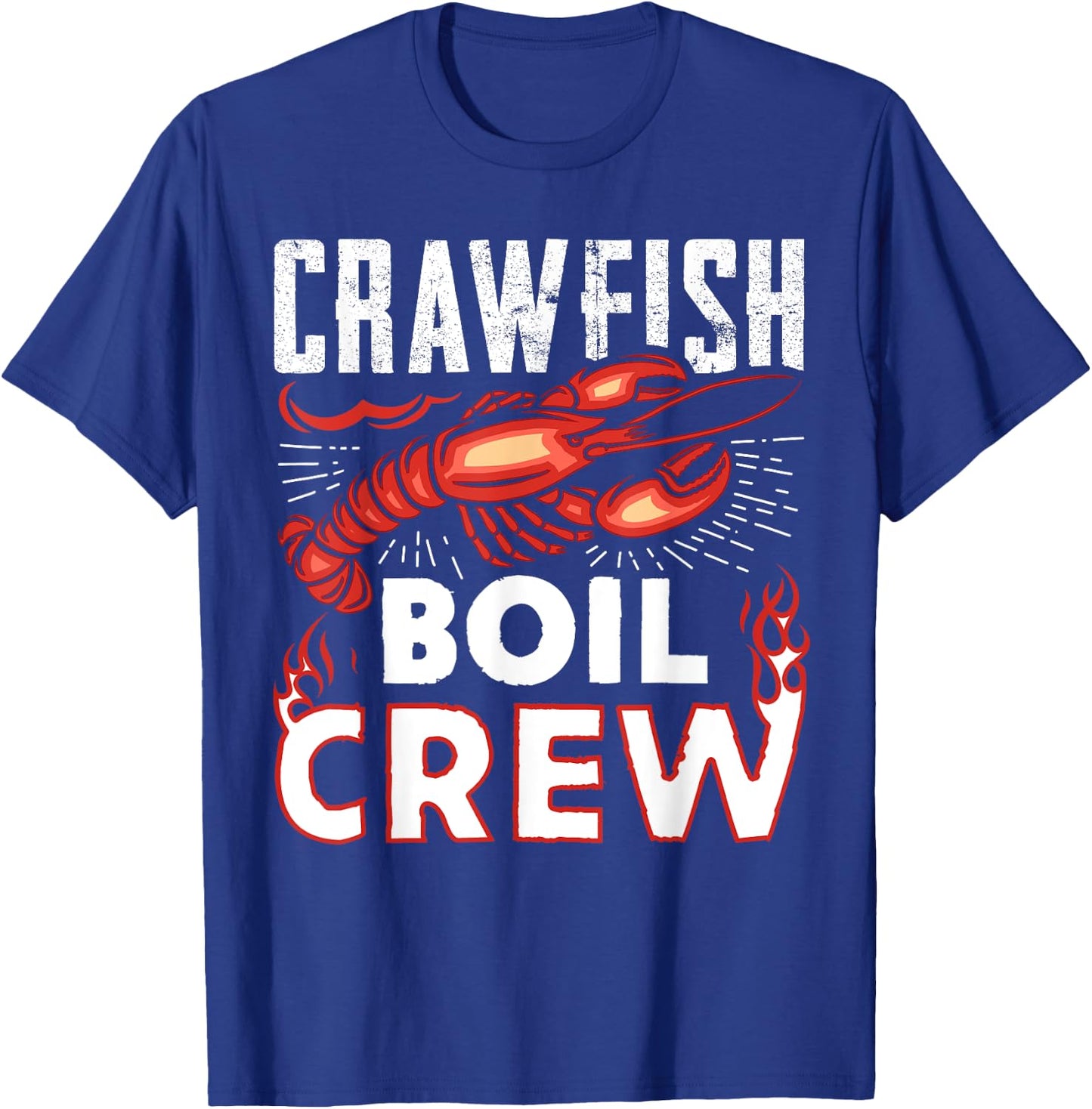 Crawfish Boil Crew Funny Crawfish Lover Gift T-Shirt - T-Shirt | Royal
