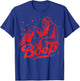 Boop Vintage Bigfoot and Eagle Funny Patriotic 4th of July T-Shirt - T-Shirt | Royal