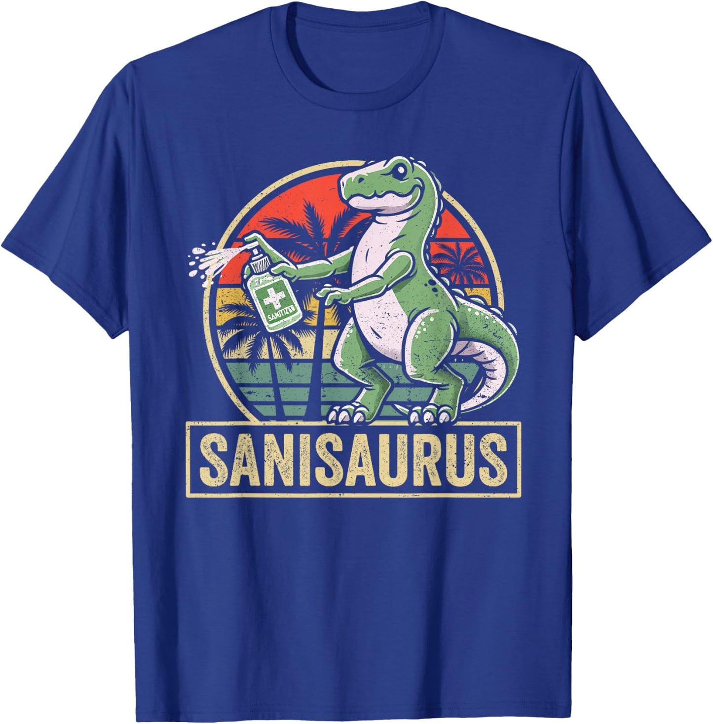 Germaphobe anti-germ hand sanitizer T-Shirt - T-Shirt | Royal