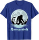 Bassquatch Funny Sasquatch Bigfoot Bass Fishing T-Shirt - T-Shirt | Royal