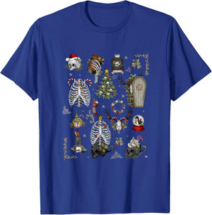 Victorian Goth Holiday Gothic Vintage Christmas T-Shirt - T-Shirt | Royal