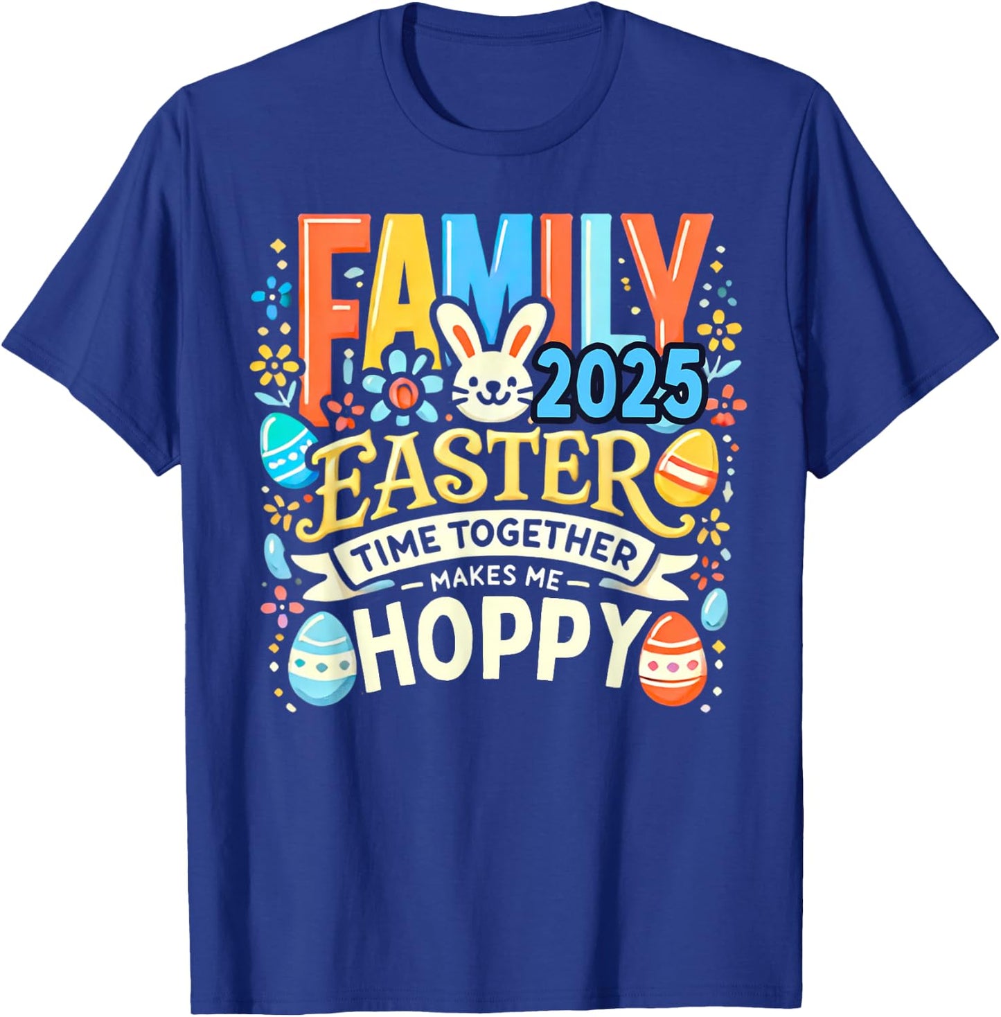 Family Easter 2025 Easter Crew Matching Group T-Shirt - T-Shirt | Royal