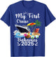 My First Cruise Bahamas 2025 T-Shirt - T-Shirt | Royal