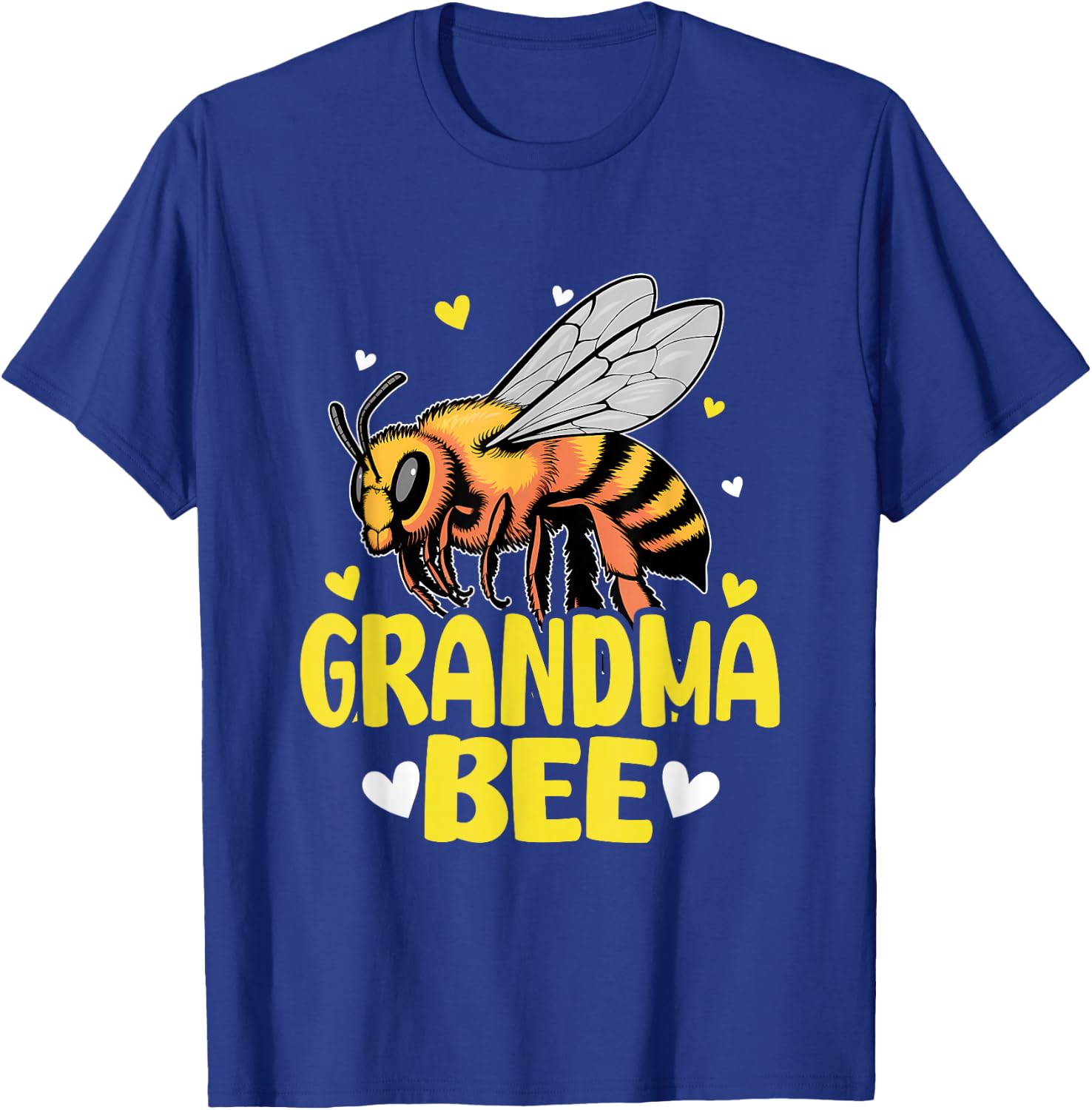 Grandma Bee Cute Beekeeping Birthday Party Matching Family T-Shirt - T-Shirt | Royal