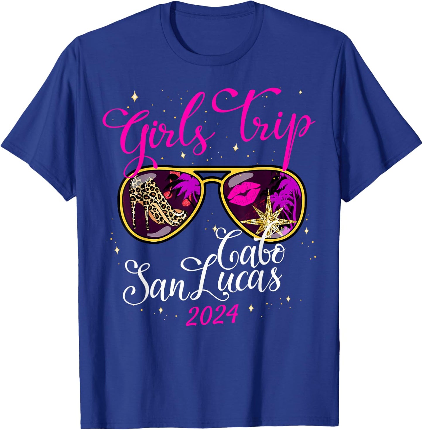 Girls Trip Cabo San Lucas 2024 Weekend Birthday Squad T-Shirt - T-Shirt | Royal