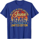 Retro June 1946 Limited Edition 80-Year-Old 80th Birthday T-Shirt - T-Shirt | Royal