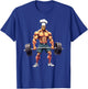 Workout Gym Chef Deadlift Weightlifting T-Shirt - T-Shirt | Royal
