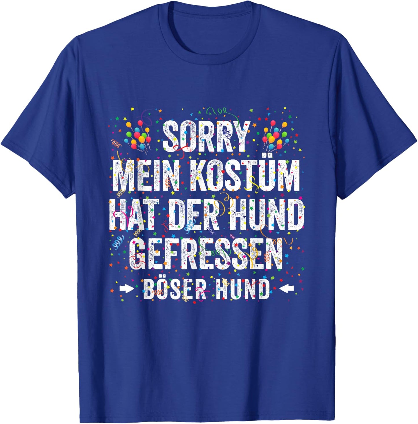 My Costume Hat Der Hund Geaten Carnival Costume , black T-Shirt - T-Shirt | Royal