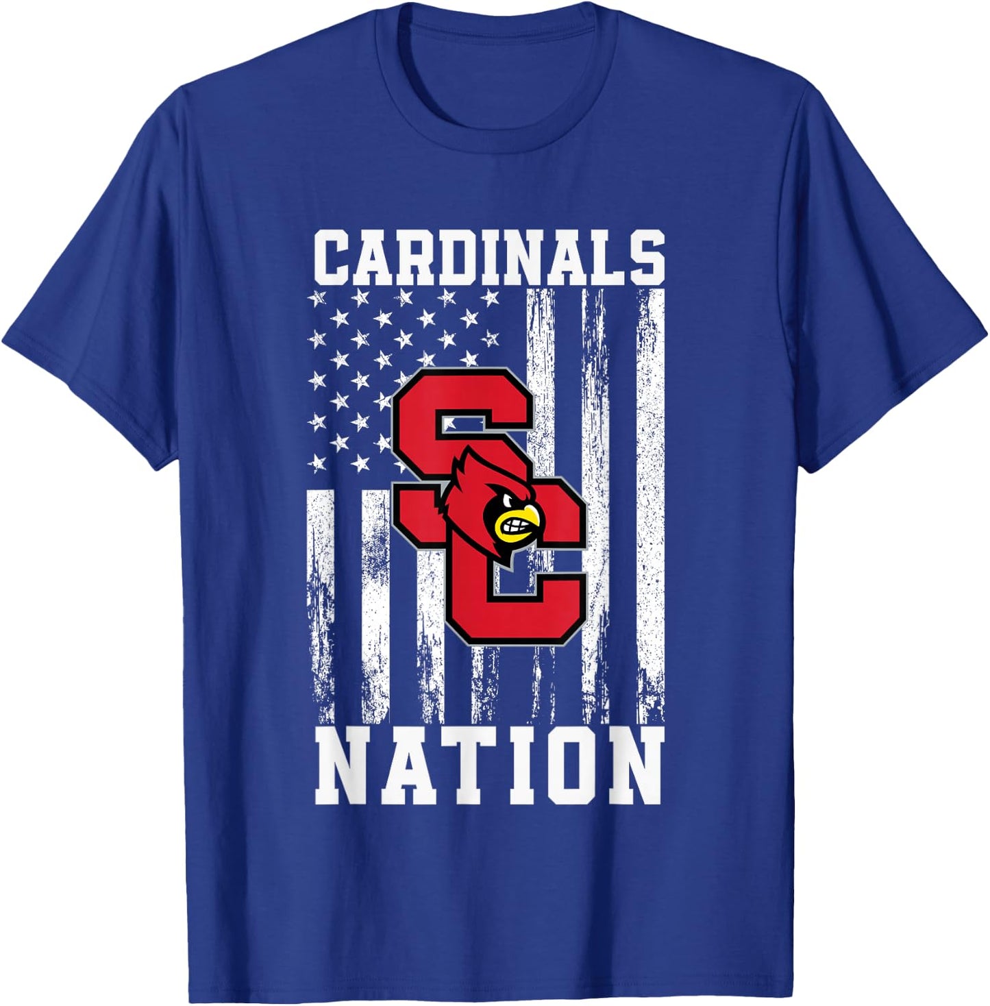 Scott County Cardinals Logo Nation HS T-Shirt - T-Shirt | Royal