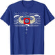 82nd Army Airborne Division Flag Patriotic , Veterans Day Women Men T-Shirt - T-Shirt | Royal