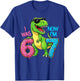 Ich war sechs, jetzt Bin ich Sieben, Dinosaurier 67, Meme, 7. Geburtstag T-Shirt - T-Shirt | Royal