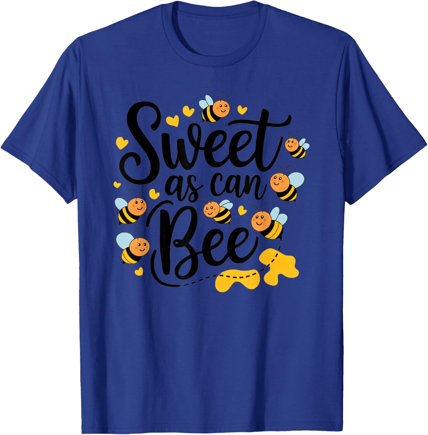 Sweet As Can Bee Cute T-Shirt - T-Shirt | Royal