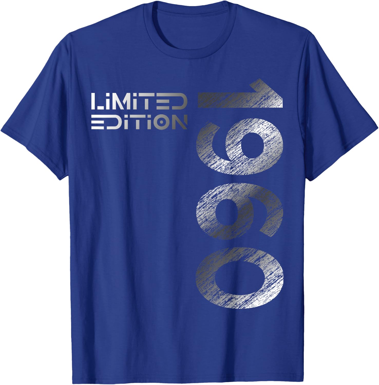 65th Birthday Limited Edition Vintage 1960 Man Woman , black T-Shirt - T-Shirt | Royal