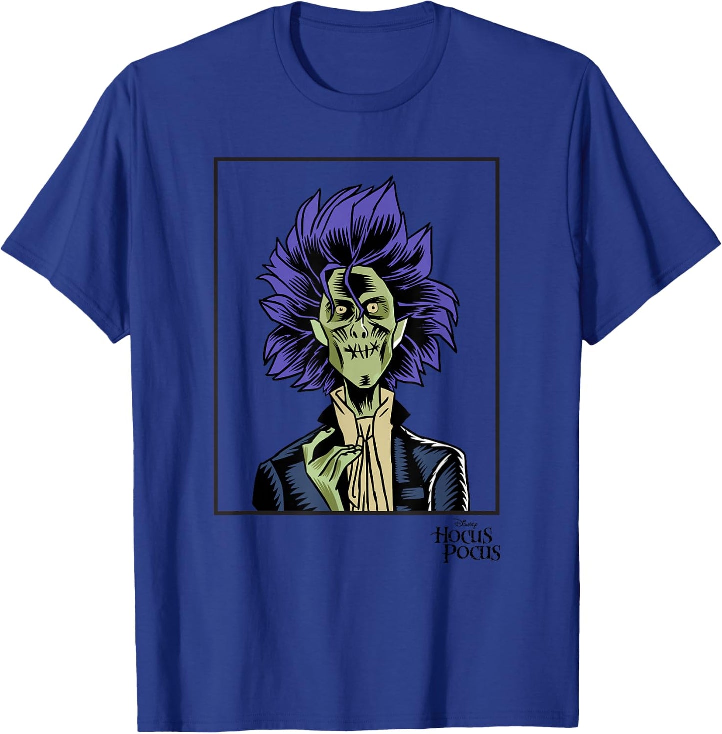 Disney Hocus Pocus Billy Butcherson Portrait T-Shirt - T-Shirt | Royal