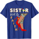 OES Sistar Leopard Walk by Faith Eastern Star Thanksgiving T-Shirt - T-Shirt | Royal