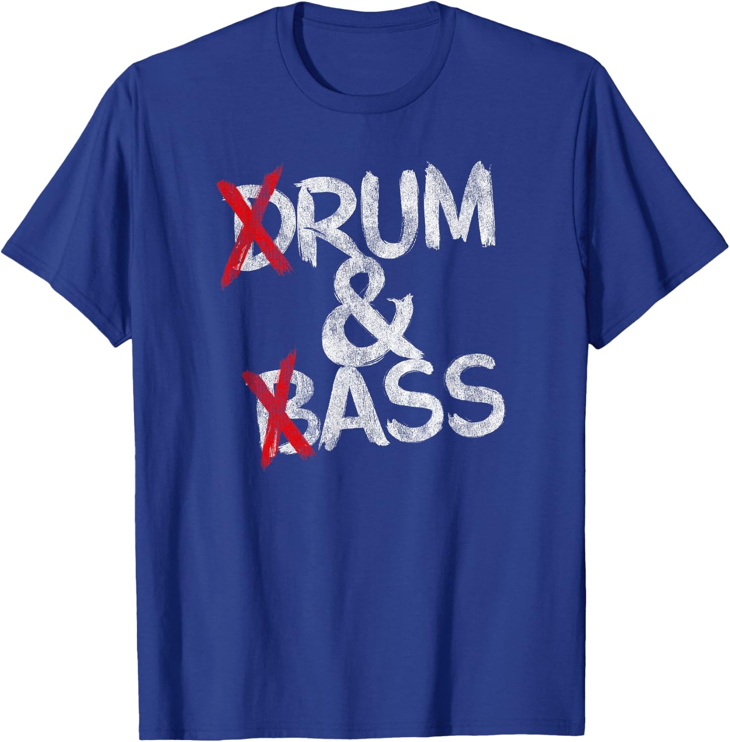 Drum And Bass Rum & Ass Vintage T-Shirt - T-Shirt | Royal