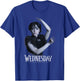 Wednesday Funny Dance Scene Real Photo Portrait , black T-Shirt - T-Shirt | Royal