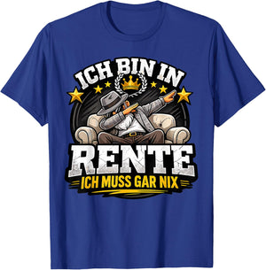 Rente 2026 Ruhestand Pension Pensionär Lustiges Rentner T-Shirt - T-Shirt | Royal