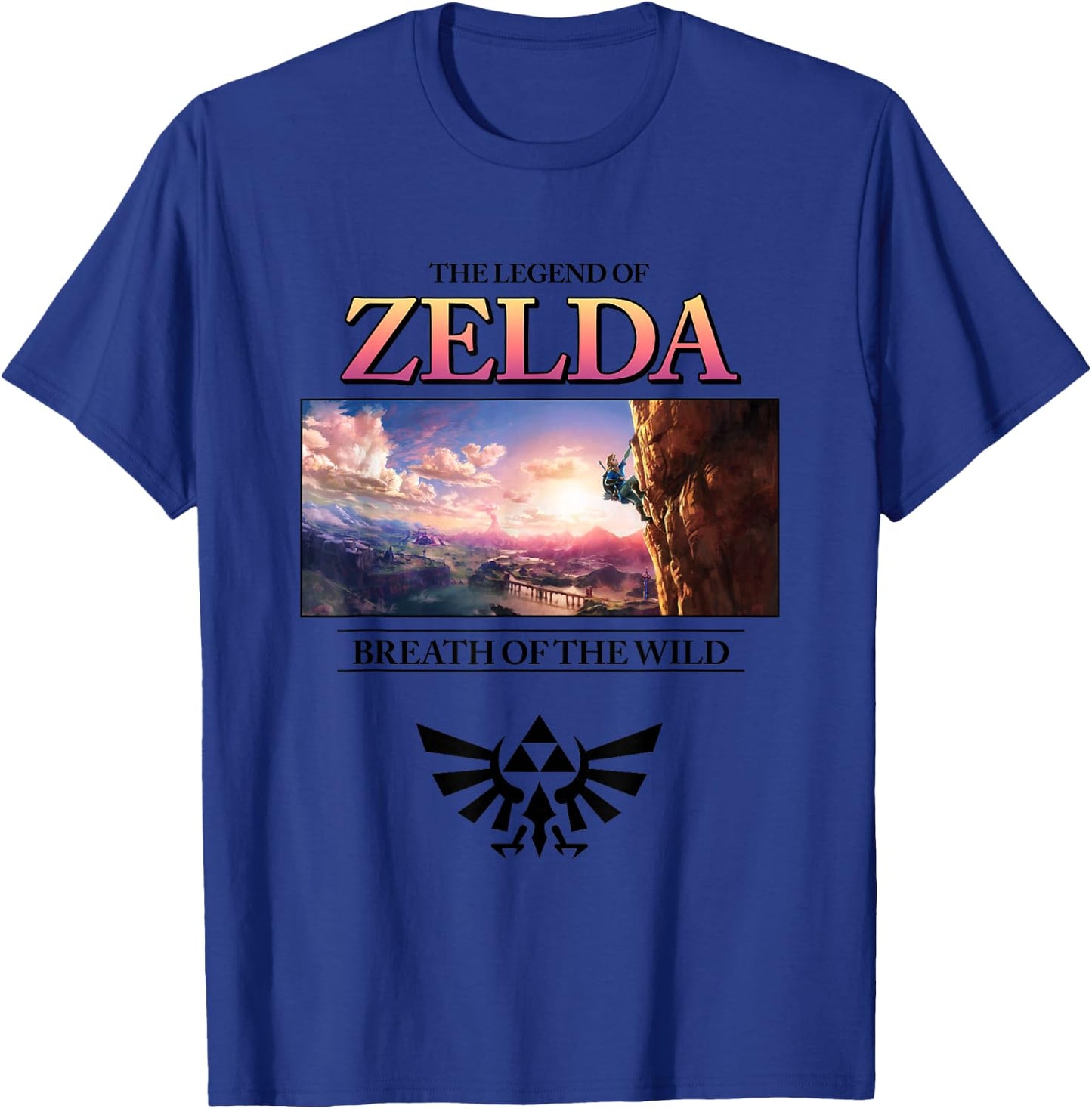 The Legend of Zelda Breath of the Wild Sky Panel T-Shirt - T-Shirt | Royal