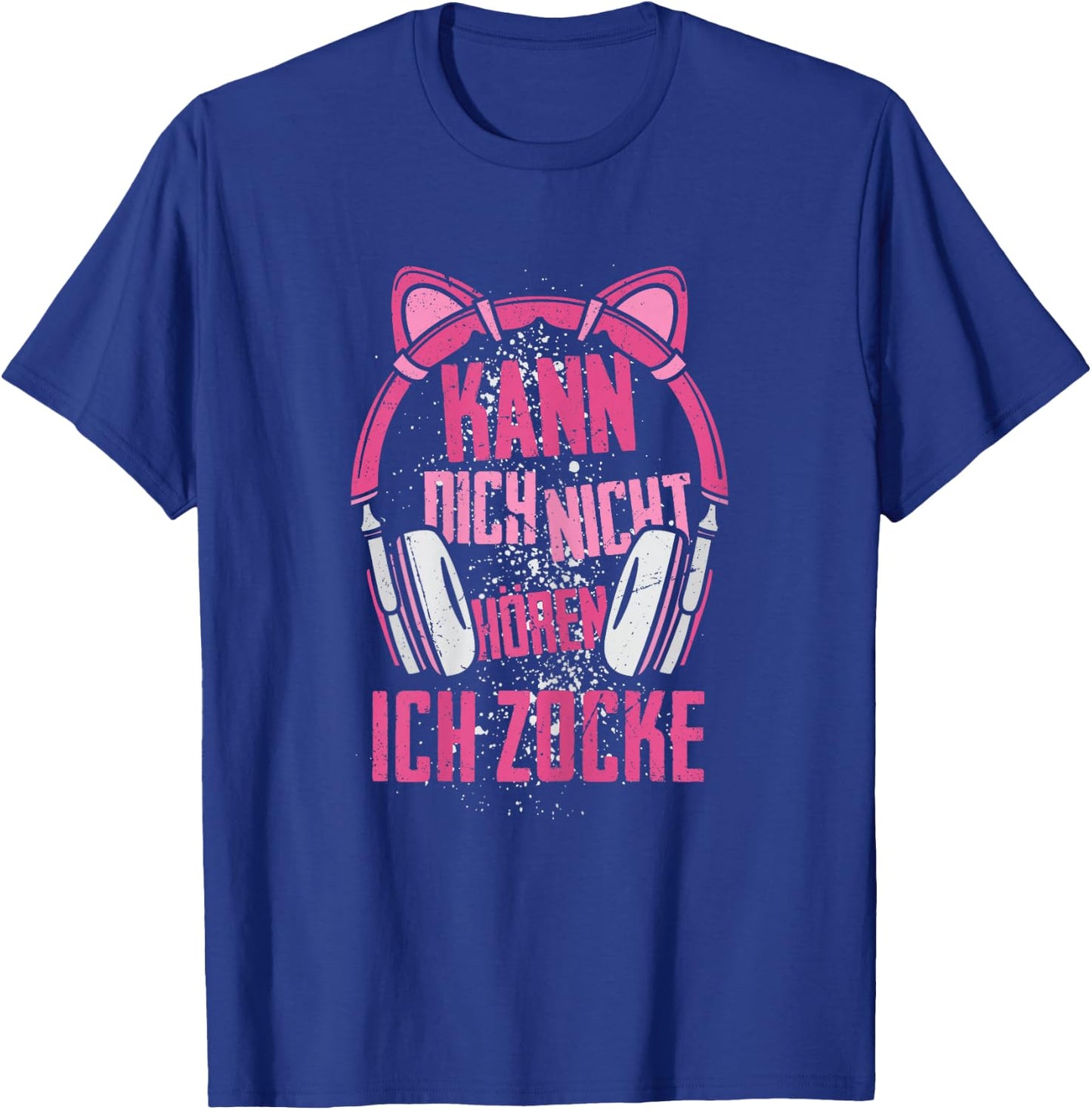 Kann Dich Nicht Hören Ich Zocke Gamer Girls' Women's T-Shirt - T-Shirt | Royal