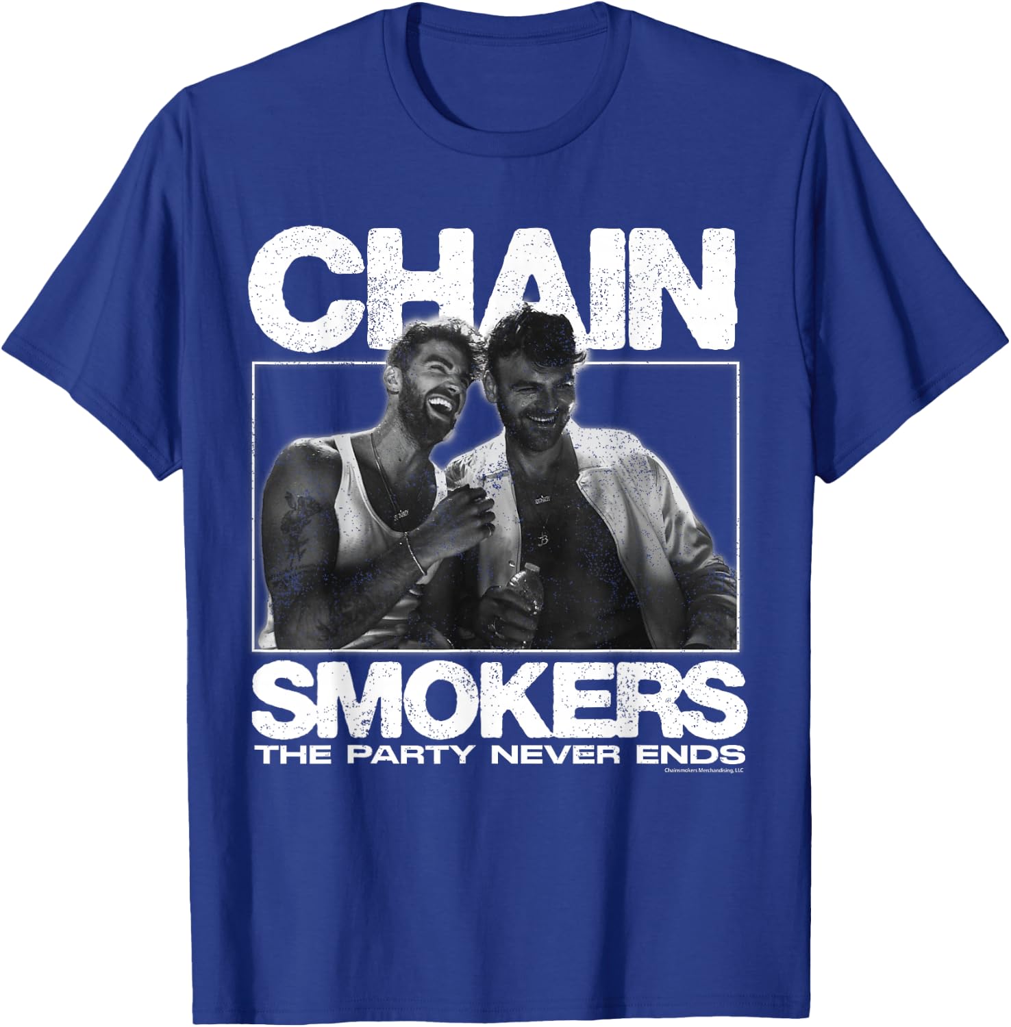 The Chainsmokers - The Party Never Ends T-Shirt - T-Shirt | Royal