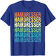 Hairdresser Vintage Style Job T-Shirt - T-Shirt | Royal