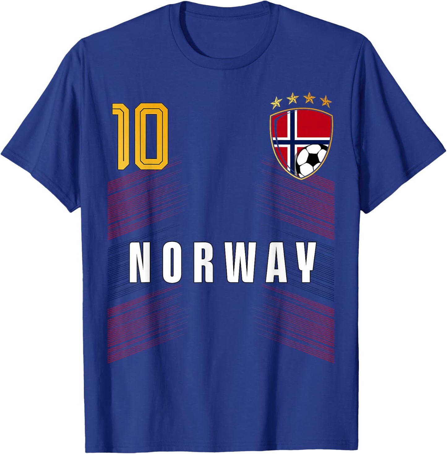 Norway Flag Norwegian Pride Lovers T-Shirt - T-Shirt | Royal