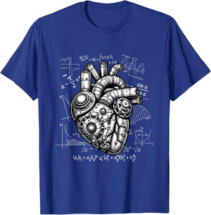 Robotic Ingenieur Mathematics Mechanics T-Shirt - T-Shirt | Royal