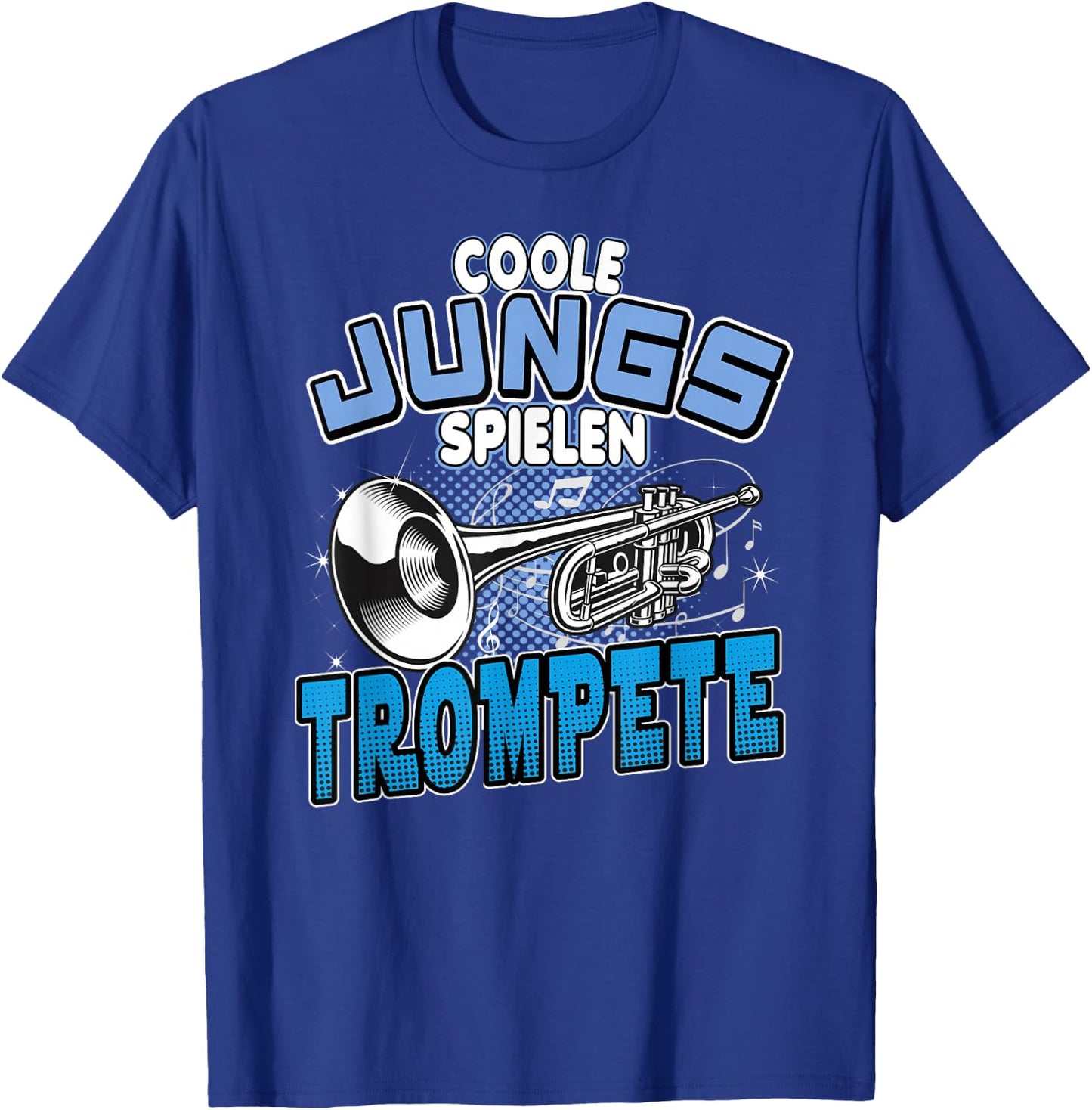 Cool Boys Play Trumpet , black, s T-Shirt - T-Shirt | Royal