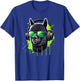 Alpaca Sunglasses Helmet Llama Llamas T-Shirt - T-Shirt | Royal