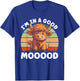 Highland Cow Moo In A Good Mooood Carton Cow T-Shirt - T-Shirt | Royal
