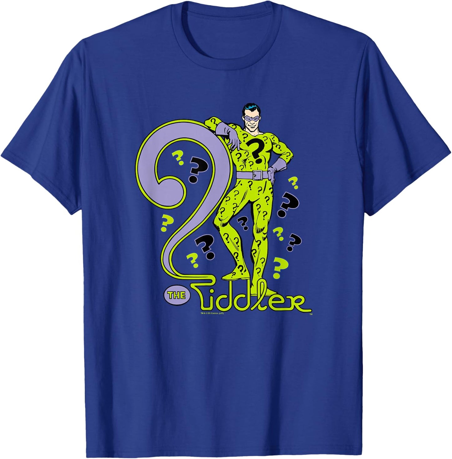 Batman The Riddler T-Shirt - T-Shirt | Royal