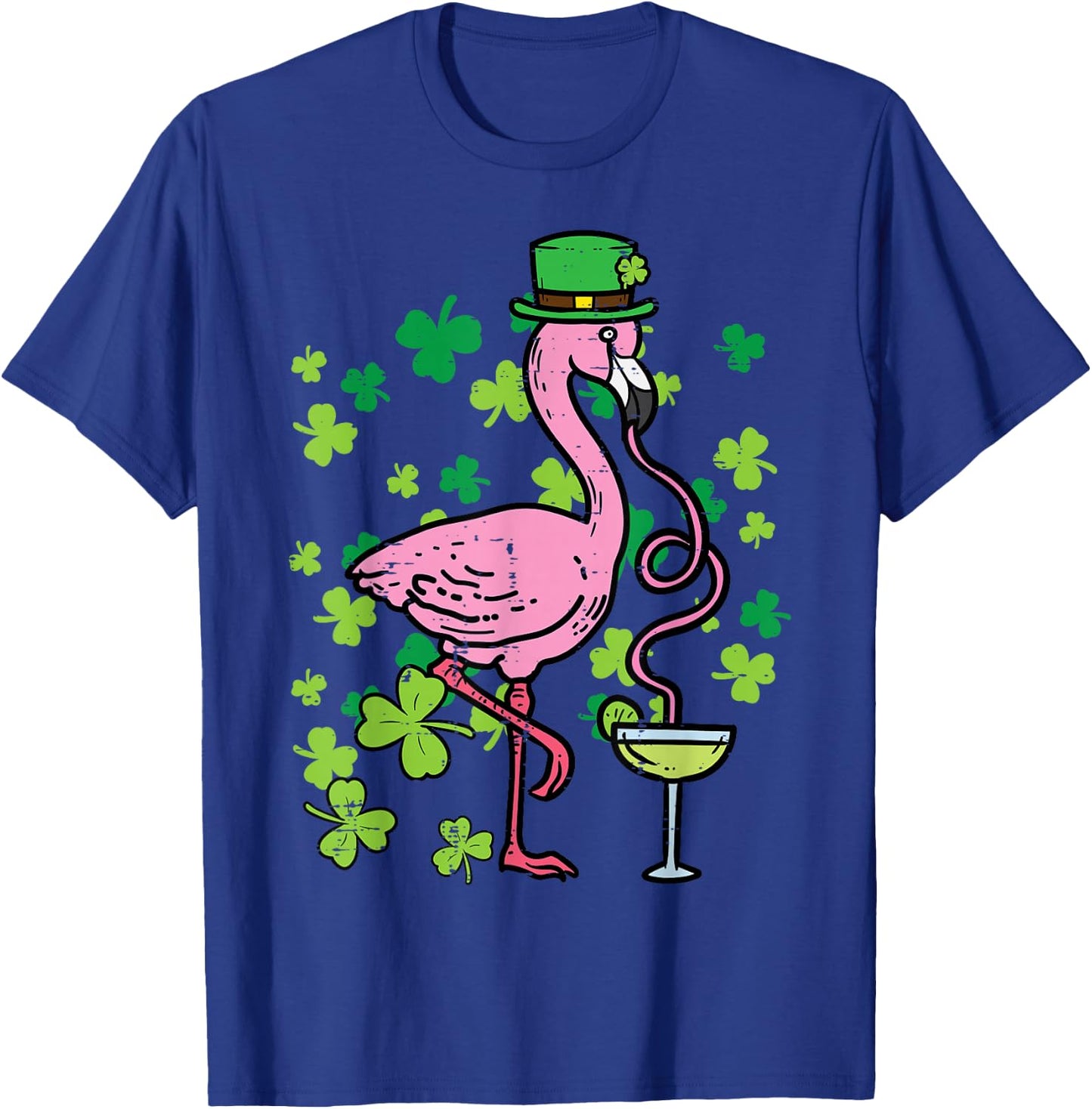 St Patricks Day Irish Flamingo Saint Pattys Paddys Women T-Shirt - T-Shirt | Royal