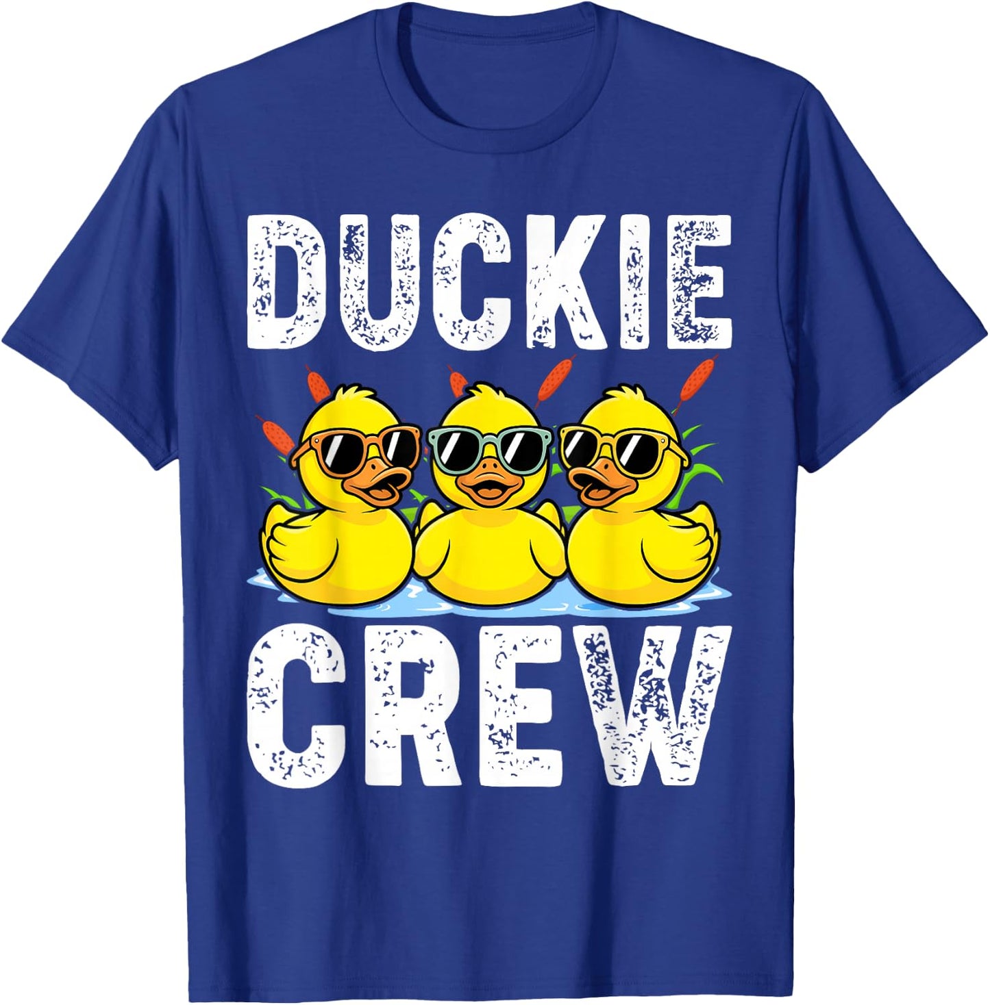 Rubber Duckie Crew Duckling Yellow Rubber Duck Rubber Ducky T-Shirt - T-Shirt | Royal