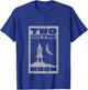 Vintage Retro Two The Moon 2 Year Old 2nd Birthday Party T-Shirt - T-Shirt | Royal