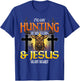 I've Got Hunting In My Veins & Jesus In My Heart T-Shirt - T-Shirt | Royal
