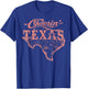 Choosin' Texas Trendy Western Aesthetic T-Shirt - T-Shirt | Royal