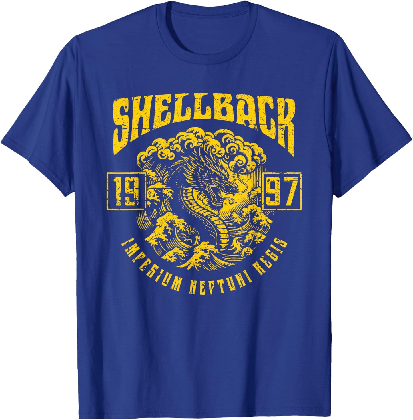 Shellback 1997 Equator Crossing Design for the year 1997 T-Shirt - T-Shirt | Royal