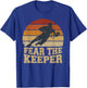 Retro Vintage Fear Keeper Football T-Shirt - T-Shirt | Royal