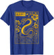 Traditional Chinese New Year 2025 Art Gold Snake Lunar T-Shirt - T-Shirt | Royal
