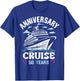 50 Years of Marriage 50th Wedding Anniversary Cruise T-Shirt - T-Shirt | Royal