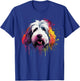 Cute Old English Sheepdog T-Shirt - T-Shirt | Royal