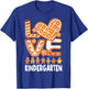 Love Kindergarten Teacher Christmas Gingerbread Students T-Shirt - T-Shirt | Royal