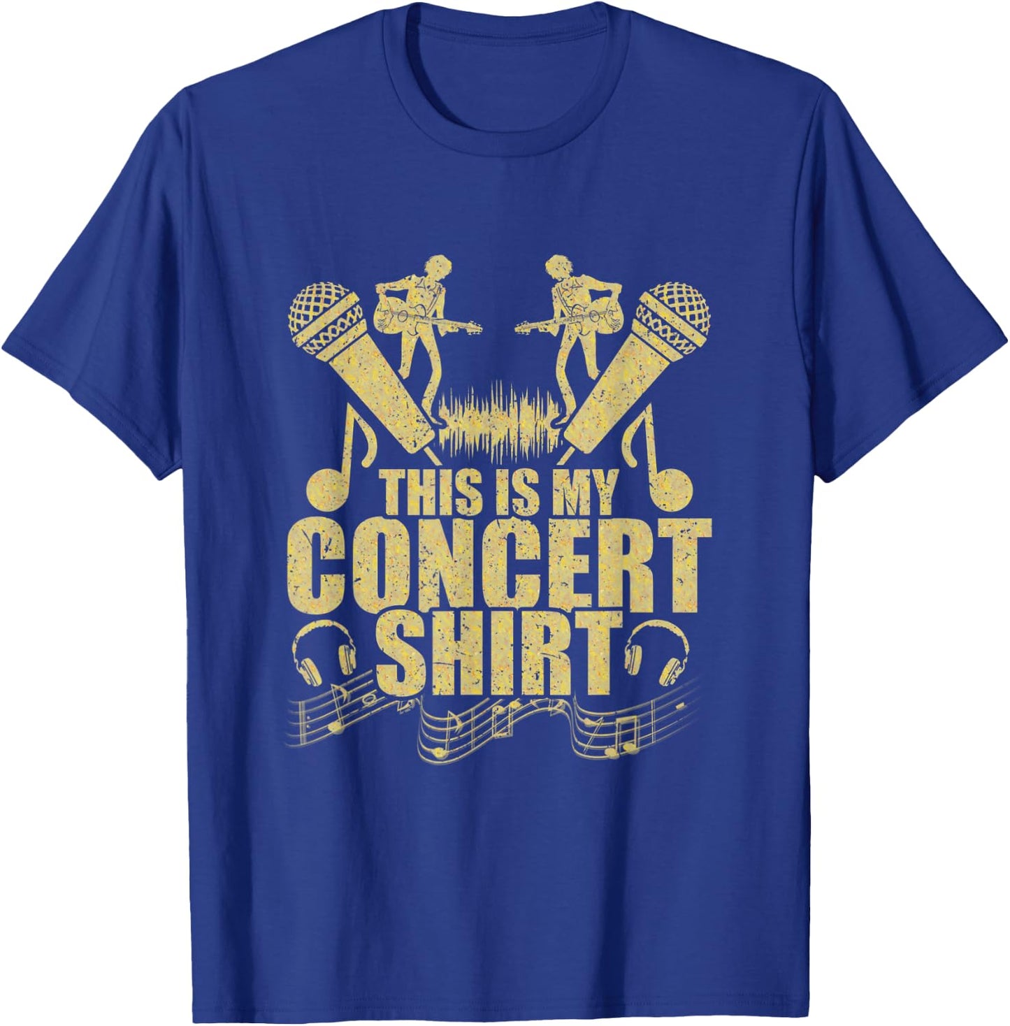 Funny Live Music Lover This Is My Concert T-Shirt - T-Shirt | Royal