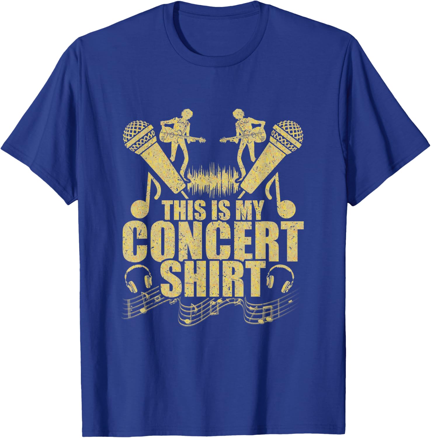 Funny Live Music Lover This Is My Concert T-Shirt - T-Shirt | Royal