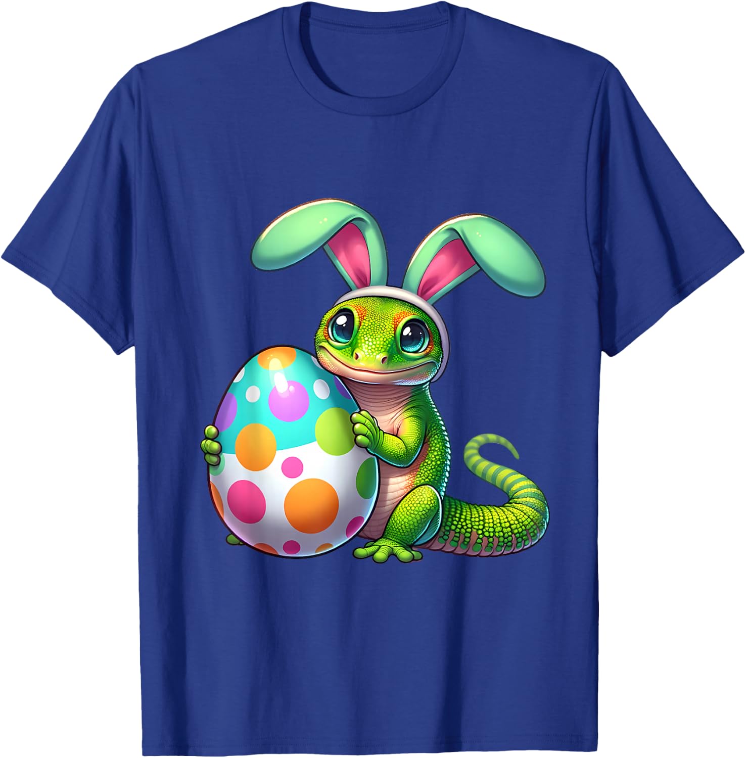 Easter Geckos Owners Egg Eggs Bunny Rabbits Pets Men Women T-Shirt - T-Shirt | Royal