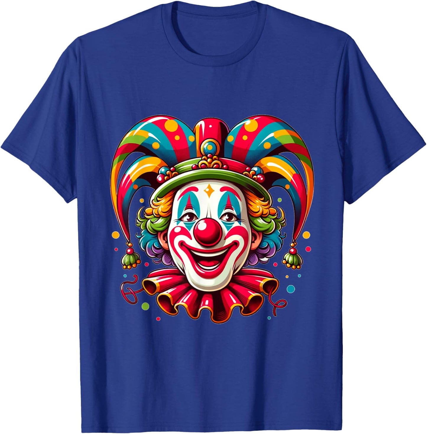 Helau Clown Carnival , black T-Shirt - T-Shirt | Royal